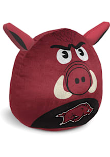 Arkansas Razorbacks 15 inch Plushie Mascot Pillow Throw Pillow - Cardinal