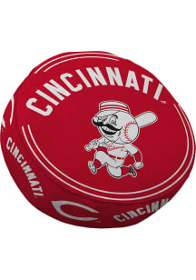 Cincinnati Reds Circle Sqwish Pillow Throw Pillow - Red