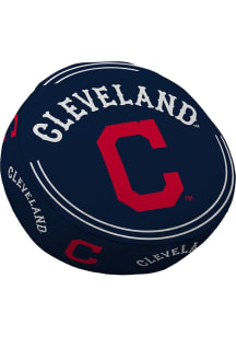 Cleveland Guardians Circle Sqwish Pillow Throw Pillow - Navy Blue