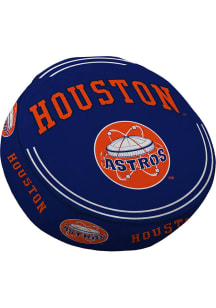 Houston Astros Circle Sqwish Pillow Throw Pillow - Navy Blue