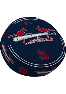 St Louis Cardinals Circle Sqwish Pillow Throw Pillow - Red