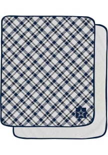 Dallas Cowboys Plaid Sherpa Blanket