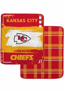 Kansas City Chiefs Distress Fleece Blanket