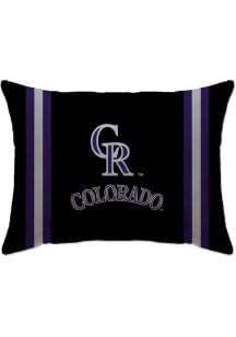 Colorado Rockies Standard Logo Pillow