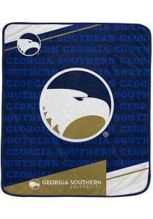 Georgia Southern Eagles Diagonol Ghost Fleece Blanket