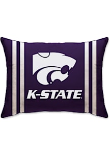 K-State Wildcats Standard Logo Throw Pillow - Purple