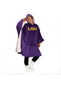 LSU Tigers Bloncho Sherpa Blanket