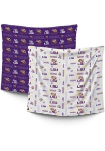 LSU Tigers Home Away 2 Pack Baby Blanket