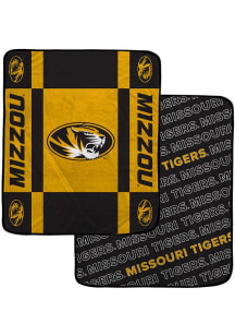 Missouri Tigers Reverse Block Wordmark Fleece Blanket