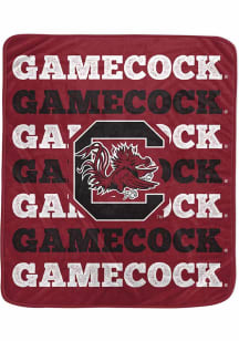 South Carolina Gamecocks Repeat Refresh Wordmark Fleece Blanket