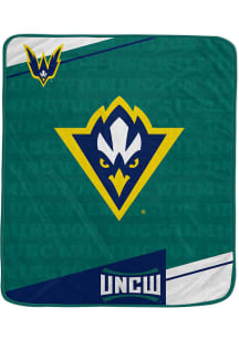 UNCW Seahawks Diagonol Ghost Fleece Blanket