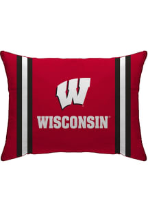 Wisconsin Badgers Standard Logo Pillow