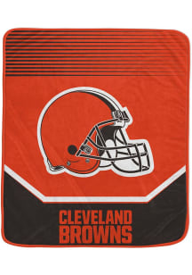 Cleveland Browns Half Tone Lines Fleece Blanket