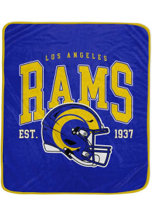 Los Angeles Rams Vintage Arch Block Fleece Blanket