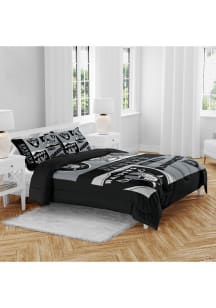 Las Vegas Raiders Block Logo 3 Piece Bed in a Bag