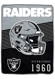 Las Vegas Raiders Helmet Stripes Fleece Blanket