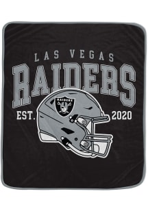 Las Vegas Raiders Vintage Arch Block Fleece Blanket