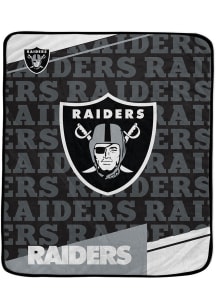 Las Vegas Raiders Diagonol Ghost Fleece Blanket