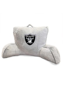 Las Vegas Raiders Faux Fur Backrest Pillow