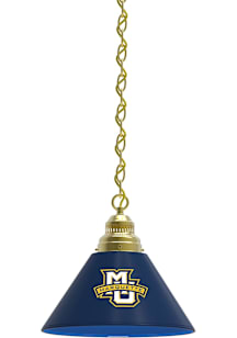 Marquette Golden Eagles Single Gold Billiard Lamp