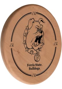 Ferris State Bulldogs Laser Engraved Sign - Brown