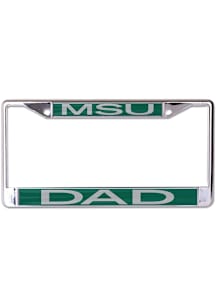 Michigan State Spartans Dad License Plate Frame - Green