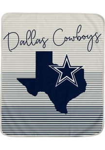 Dallas Cowboys State Stripe Fleece Blanket