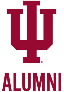 Red Indiana Hoosiers Alumni Decal