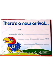 Kansas Jayhawks Birth Announcement Card Sets