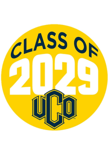 Central Oklahoma Bronchos 3&quot; Class of 2029 Button - Blue