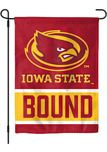 Iowa State Cyclones BOUND Garden Flag - Cardinal