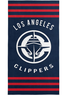 Los Angeles Clippers Stripes Beach Towel