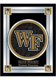 Wake Forest Demon Deacons Logo Hanging Back Bar Mirror