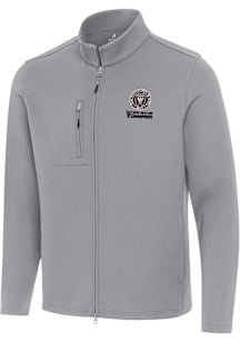 Antigua Inter Miami CF Mens Ash 2025 Cup Champions Objection Light Weight Jacket