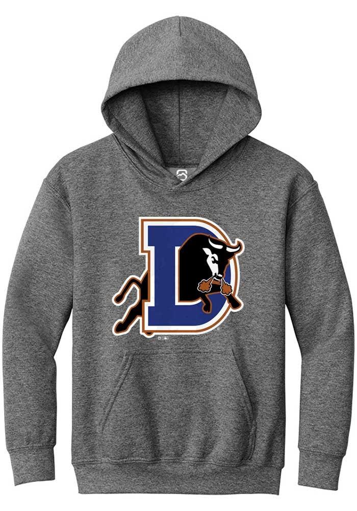 Durham Bulls Summit Sportswear Youth GRAPHITE Primary Logo