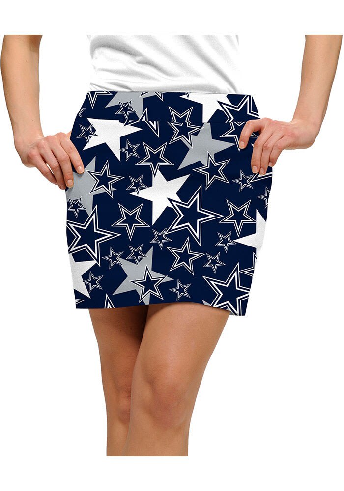 Women's Mitchell & Ness Navy Dallas Cowboys Skort