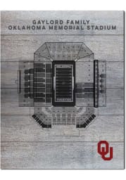 KH Sports Fan Oklahoma Sooners Seating Chart Sign