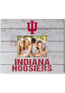 White Indiana Hoosiers Team Spirit Picture Frame