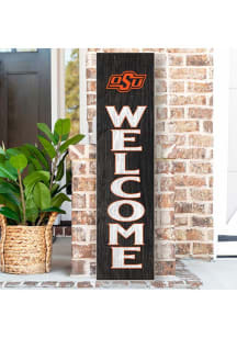 KH Sports Fan Oklahoma State Cowboys Porch Leaner Sign