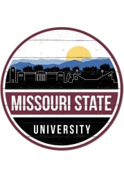 KH Sports Fan Missouri State Bears Uscape Circle Sign Sign