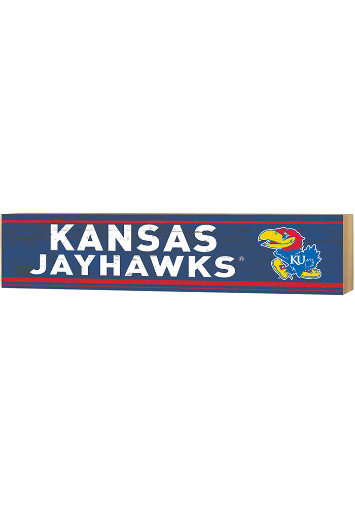 KH Sports Fan Kansas Jayhawks Spirit Block Sign