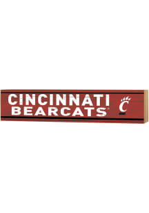 KH Sports Fan Cincinnati Bearcats Spirit Block Sign