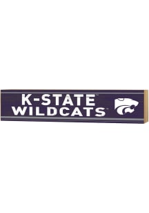 KH Sports Fan K-State Wildcats Spirit Block Sign
