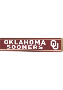 KH Sports Fan Oklahoma Sooners Spirit Block Sign
