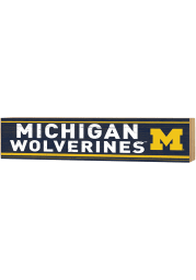 KH Sports Fan Michigan Wolverines Spirit Block Sign