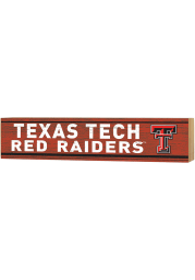 KH Sports Fan Texas Tech Red Raiders Spirit Block Sign