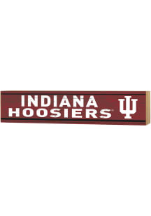 KH Sports Fan Indiana Hoosiers Spirit Block Sign