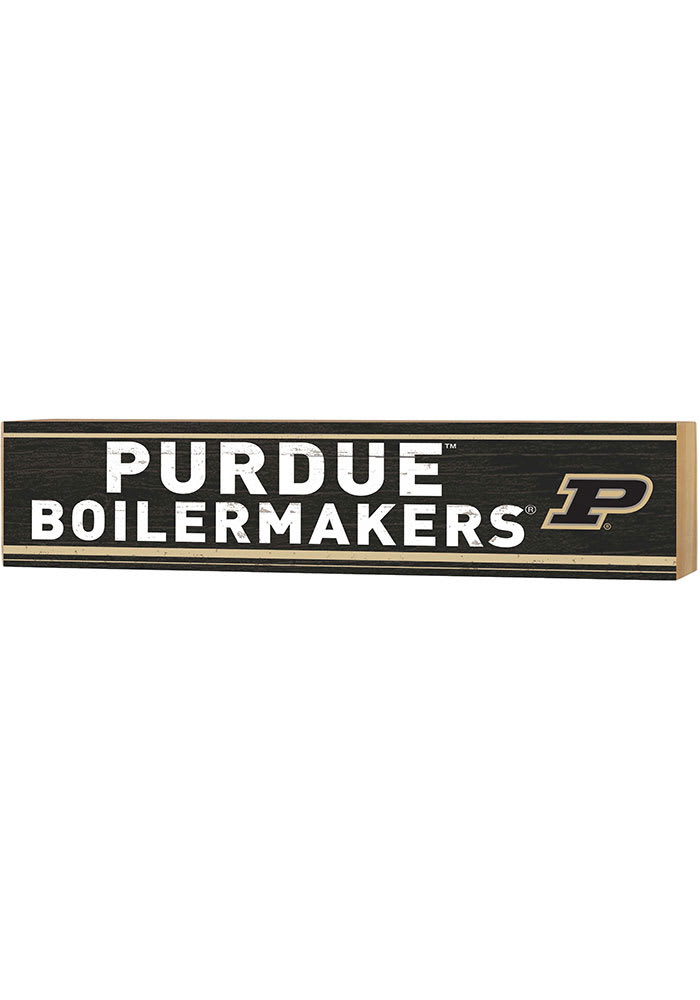 KH Sports Fan Purdue Boilermakers Spirit Block Sign