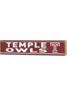 KH Sports Fan Temple Owls Spirit Block Sign