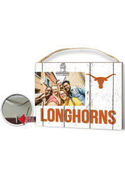 Texas Longhorns Weathered Clip Picture Frame